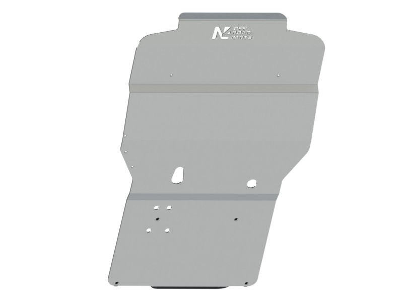 Unterfahrschutz vorn en Aluminium 6mm für Volkswagen Transporter T5 2003-2015 — N4-Offroad