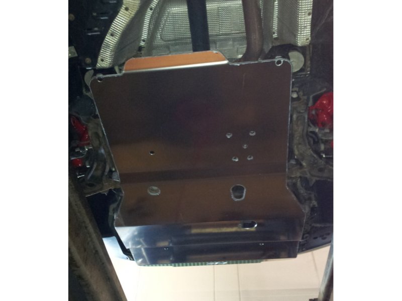 Unterfahrschutz vorn aus Aluminium 6mm für Volkswagen Transporter T5 2003-2015 — N4-Offroad