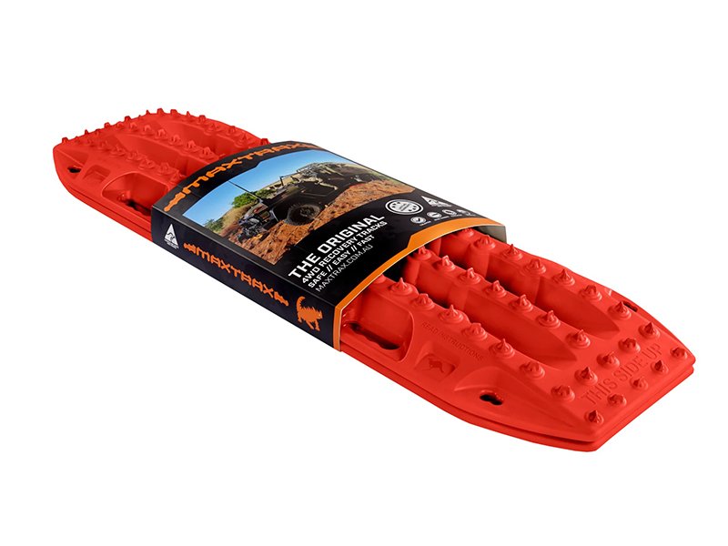 Sandblechy Maxtrax MKII červené - Pár — Maxtrax