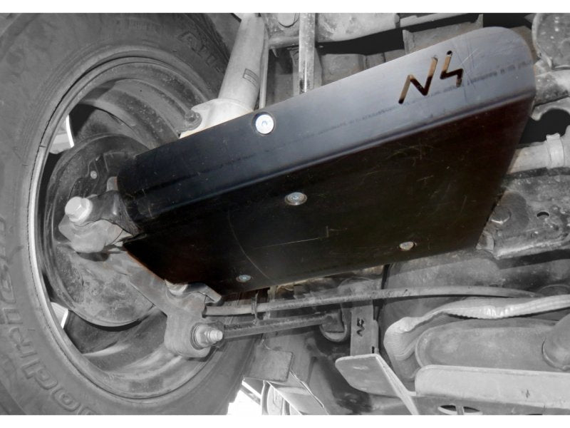 N4-Offroad Querlenkerschutz hinten HD-PE 6 mm für Dacia Duster (Paar)