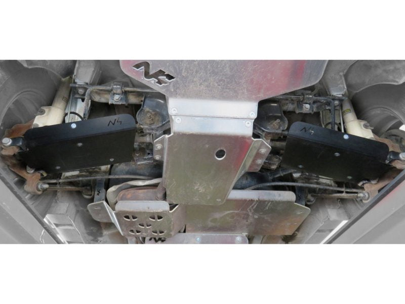 N4-Offroad Querlenkerschutz hinten HD-PE 6 mm für Dacia Duster (Paar)