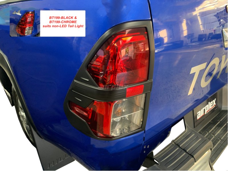 Leuchtenschutz hinten schwarz Toyota Hilux Revo — Airplex