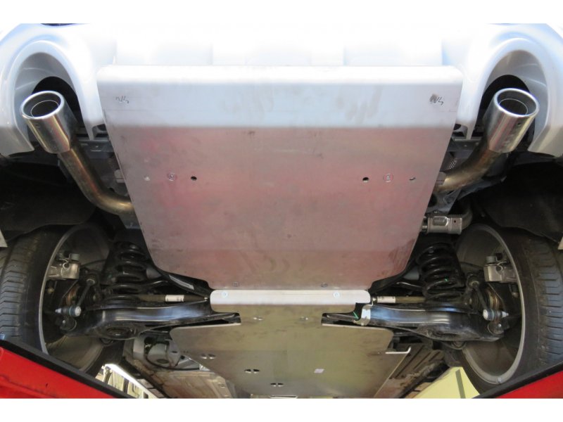 Unterfahrschutz mittig aus Aluminium 6mm für Ford Kuga 4x4 2016-2020 — N4-Offroad