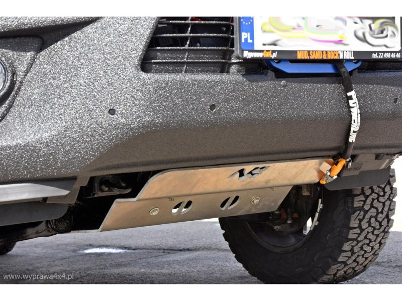 Unterfahrschutz vorn Soft aus Aluminium 8mm für Toyota Hilux Revo alle Versionen — N4-Offroad