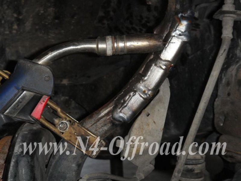 N4-Offroad Verstärkungssatz Achsschenkel vorn zum Anschweißen für Toyota Land Cruiser HDJ100