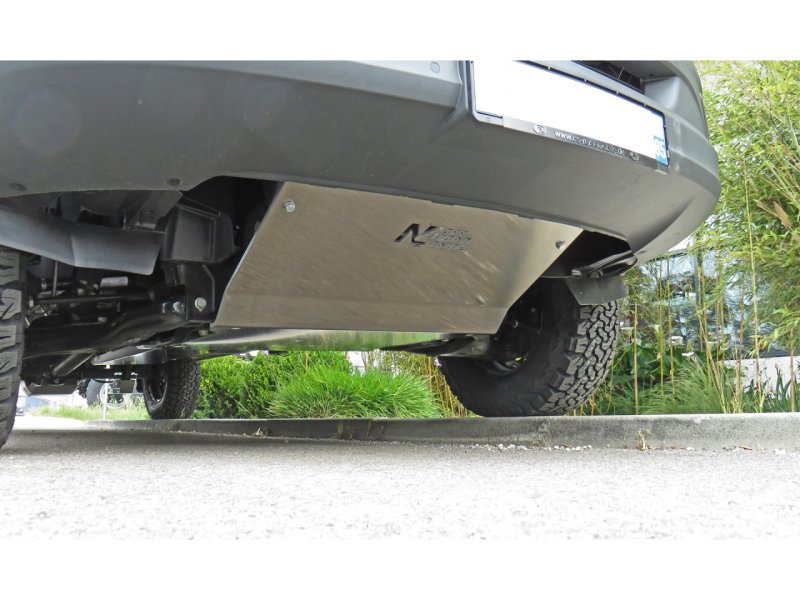 Unterfahrschutz vorn aus Aluminium 8mm für Mercedes Sprinter 4x2 W906 W907 — N4-Offroad