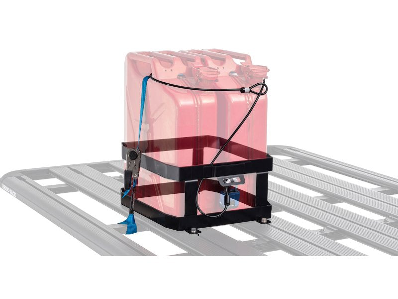 Double Vertical Jerry Can Holder Rhino Rack — Rhino Rack