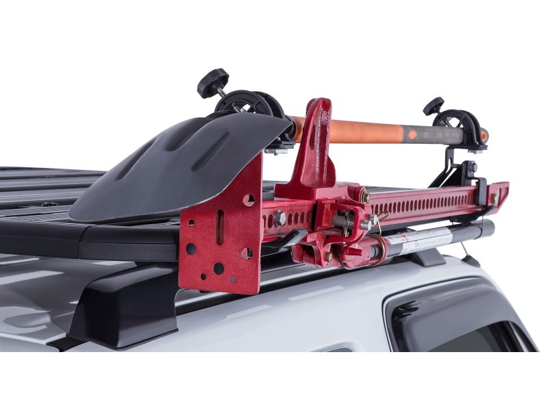 Halterung Rhino Rack für Schaufel und Wagenheber Hi-Lift auf Plattform Pioneer — Rhino Rack