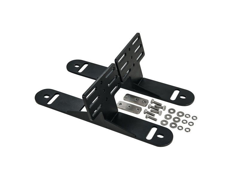 Halterung Sandbleche Maxtrax seitliche Befestigung auf Dachträger Pioneer Rhino Rack — Rhino Rack