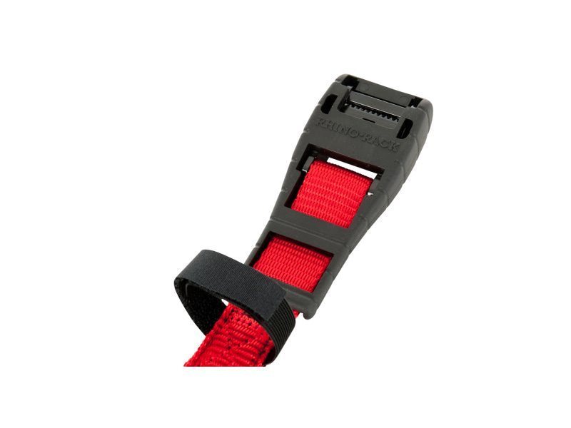 Rhino-Rack Zurrgurte mit Klemmschloss, rot 4,5 m (Paar)