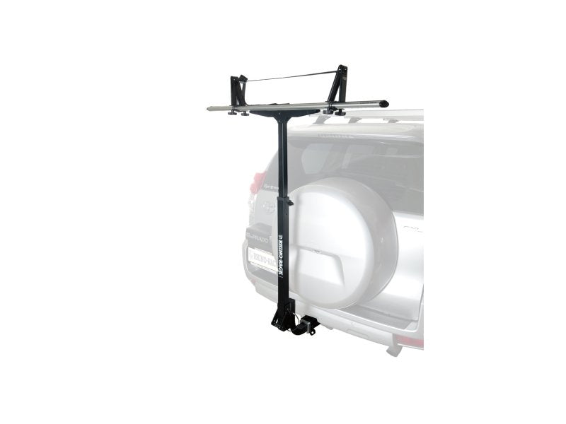 T LOAD lève kayak sur attelage carré Hitch Mount avec kit Bergegurt RTLK — Rhino Rack