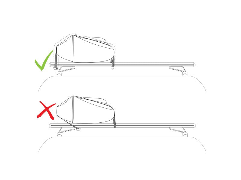 Rhino-Rack Zurrpunkt für Vortex-Trägerunterseite