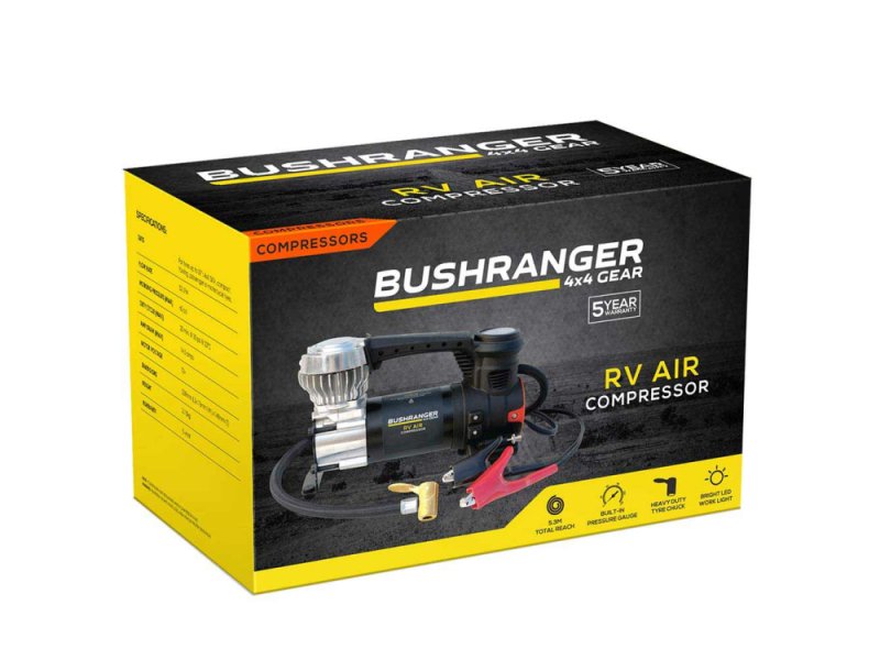 Tragbarer Kompressor Bushranger RV Air (12 V)