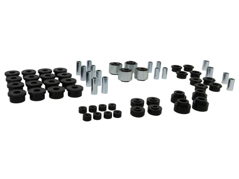 Kit complet silent blocs pont vorn und hinten Patrol GR Y60 Y61 - avec excentriques pont vorn — Nolathane