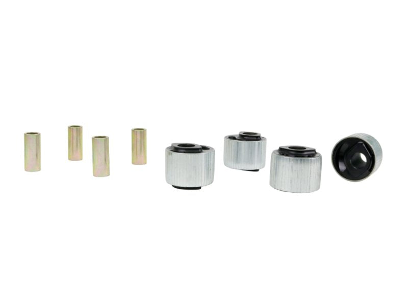 Kit 4 silent blocs excentriques 2.5° polyuréthane souple HDJ80 KZJ70 HZJ78 Patrol GR Y60 Y61 — Nolathane