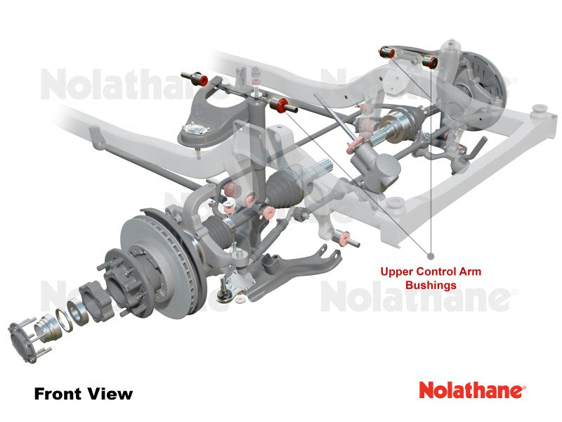 Kit Silentblöcke obere Querlenker Fahrwerk KZJ9 KDJ9 — Nolathane