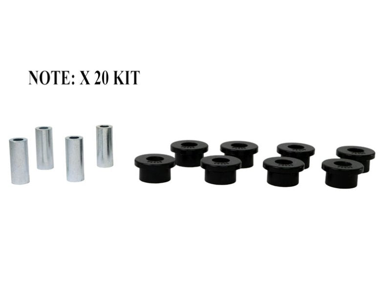 Kit silent bloc polyuréthane Nolathane tirants pont hinten supérieurs KDJ9 KZJ9 — Nolathane