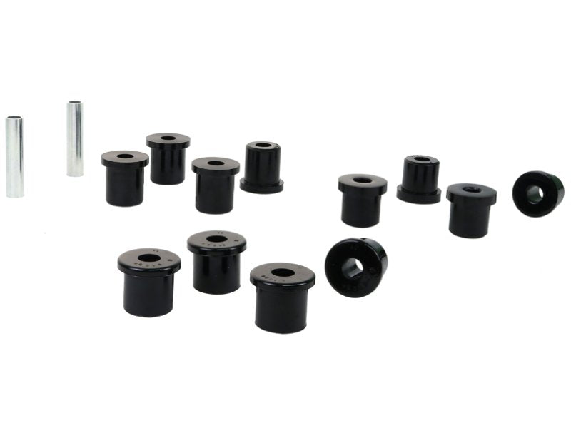 Kit silent blocs polyuréthane Nolathane Blattfedern Fahrwerk hinten Toyota HZJ78 — Nolathane