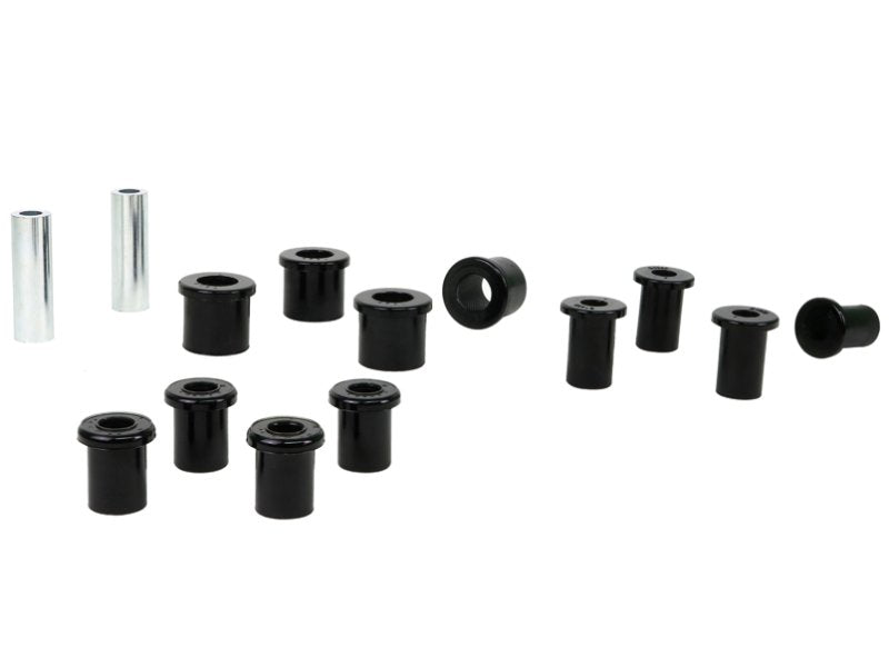 Kit silent blocs polyuréthane Nolathane Blattfedern Fahrwerk hinten L200 vor 2016 — Nolathane