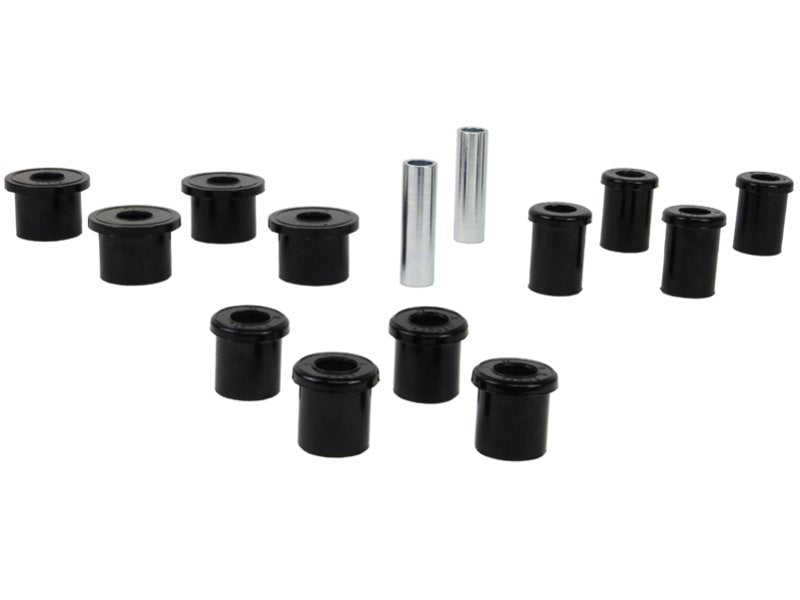 Kit Silentblöcke Polyurethan Nolathane Blattfedern Fahrwerk hinten Toyota Hilux IFS 1988-2005 — Nolathane