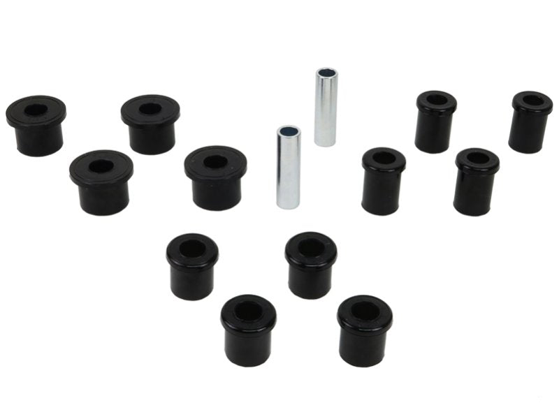 Kit Silentblöcke Polyurethan Nolathane Blattfedern Fahrwerk hinten Toyota Hilux IFS 1988-2005 — Nolathane