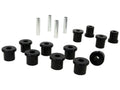 Kit silent blocs polyuréthane Nolathane Blattfedern Fahrwerk hinten Toyota HZJ79 — Nolathane
