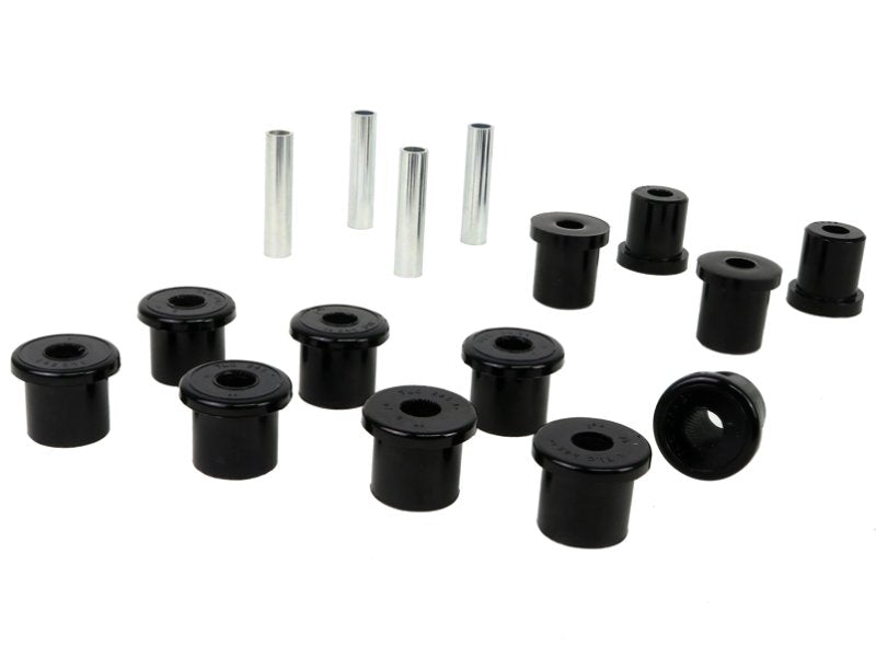 Kit silent blocs polyuréthane Nolathane Blattfedern Fahrwerk hinten Toyota HZJ79 — Nolathane