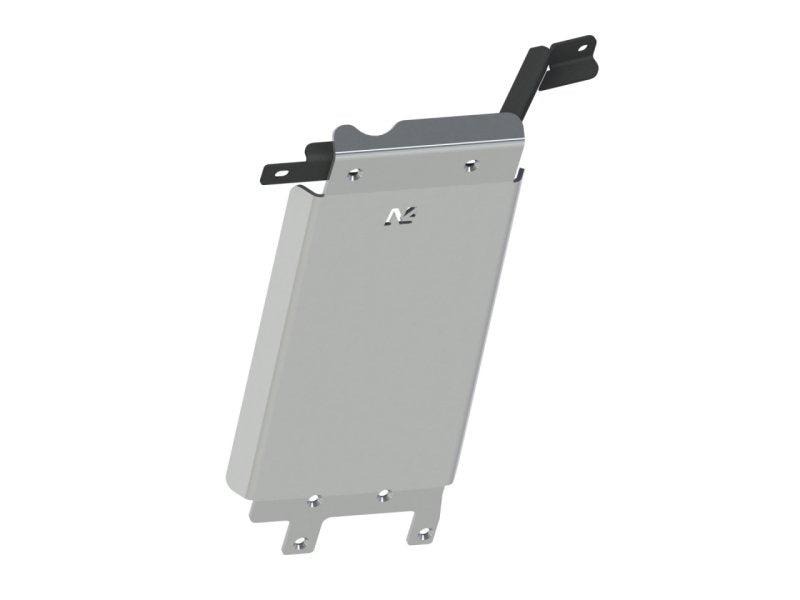 Unterfahrschutz silencieux central en Aluminium 6mm für Jeep Wrangler JL V6 und 2.0L essence 5 portes — N4-Offroad
