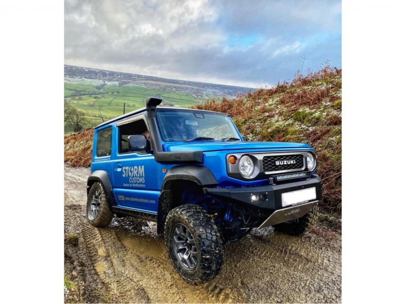 Frontstoßstange Stahl Suzuki Jimny ab 2018 — N4-Offroad