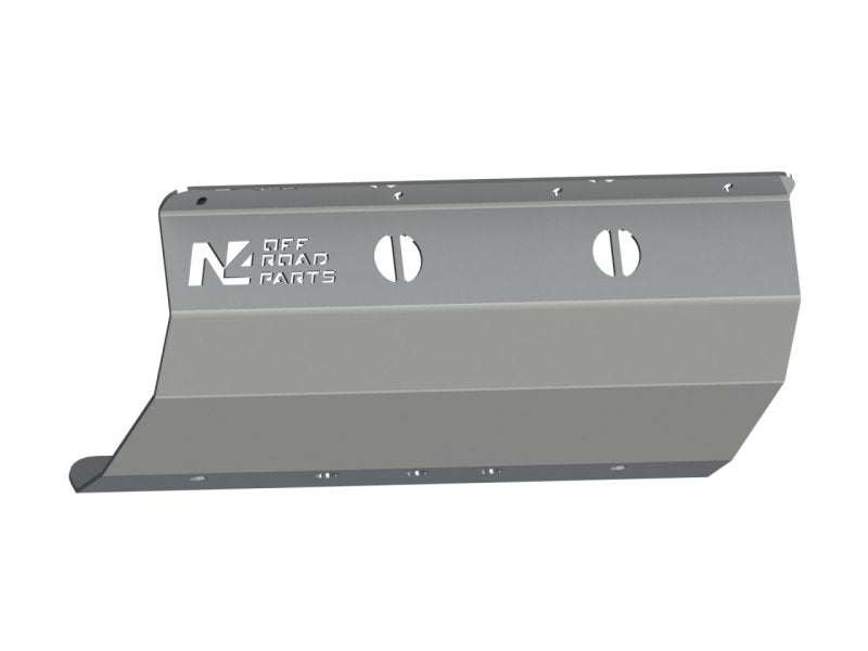 Tank-Unterfahrschutz AdBlue und silencieux hinten en Aluminium 6mm für Jeep Wrangler JL 2.2 Diesel — N4-Offroad