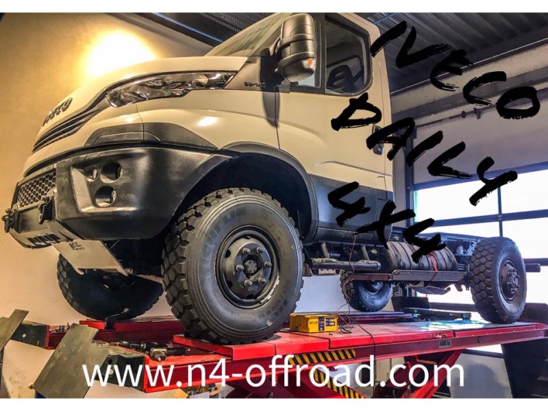 Unterfahrschutz vorn aus Aluminium 10mm für Iveco Daily 3 4x4 Phase 2 ab 2019-2023 — N4-Offroad