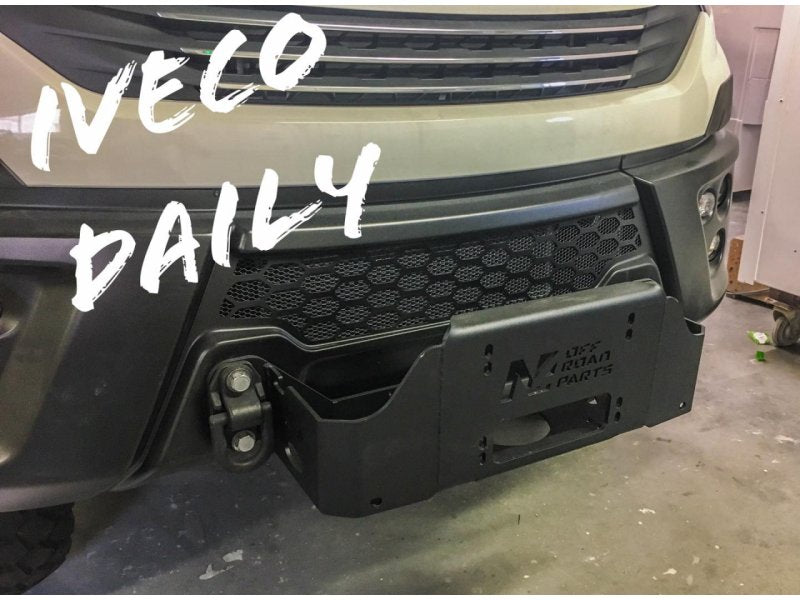 Grundplatte Seilwinde für Iveco Daily 4x4 III Ph 2 - kompatibel mit elektrischen Seilwinden 4-8 Tonnen — N4-Offroad