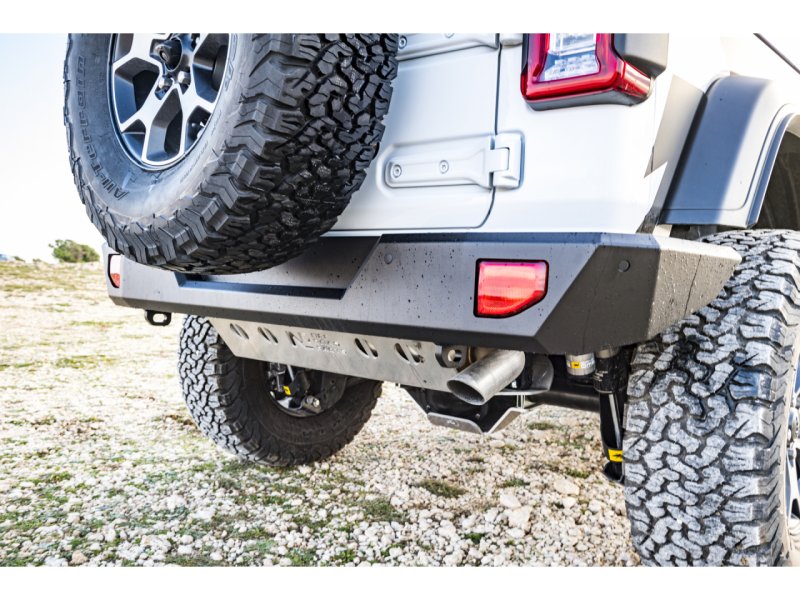 Heckstoßstange Stahl Jeep Wrangler JL JLU — N4-Offroad