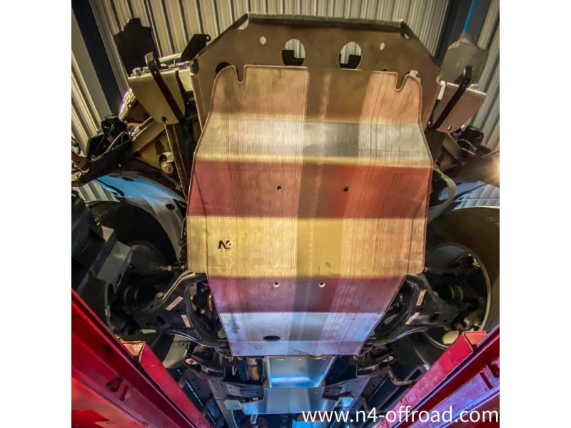 Unterfahrschutz vorn en Aluminium 8mm für Ford Ranger T8 — N4-Offroad