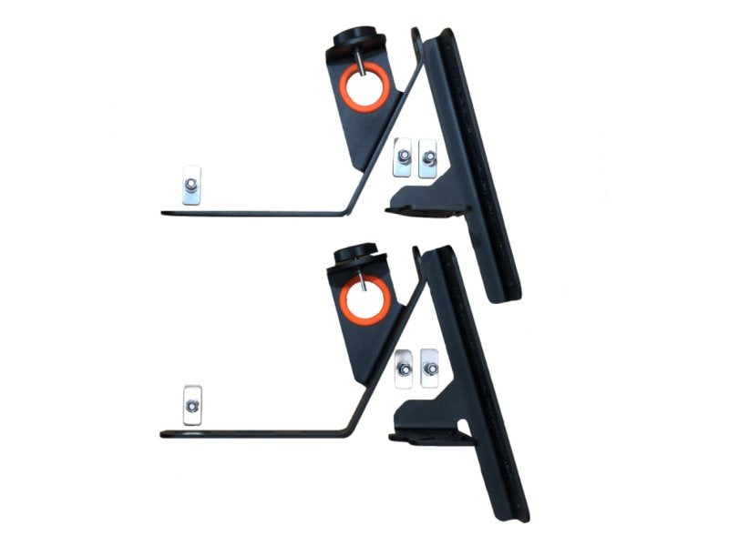 Halterung incliné Maxtrax sur Dachträger - comprend aussi Halterung pelle — Maxtrax