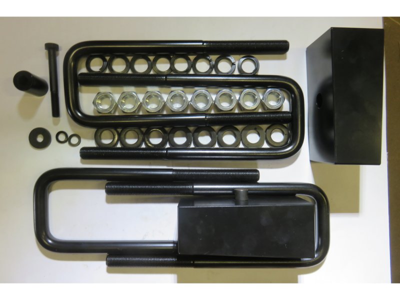 Paire cales Blattfedern Fahrwerk 45mm Hilux Vigo Revo und Dmax 2012-2020 — DTC Parts