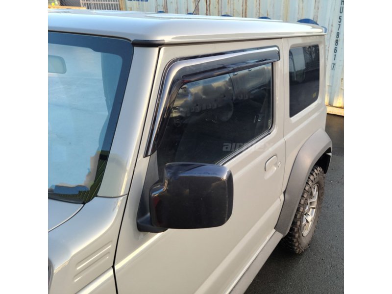 Windabweiser-Satz (2-teilig) vorn Suzuki Jimny ab 2018, Klebemontage — Airplex