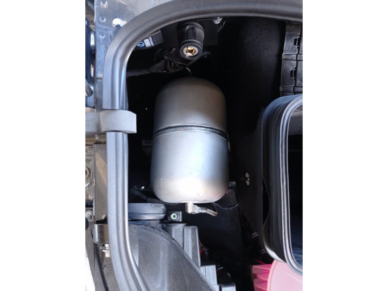N4-Offroad Einbausatz für ARB Doppel-Luftkompressor im Motorraum für Mercedes Sprinter W907