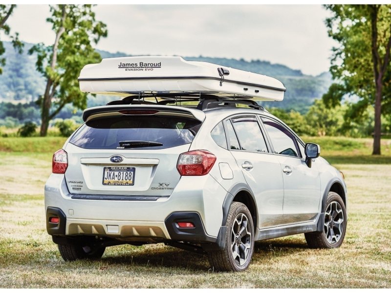 Dachzelt Evasion S EVO reines Orange — James Baroud