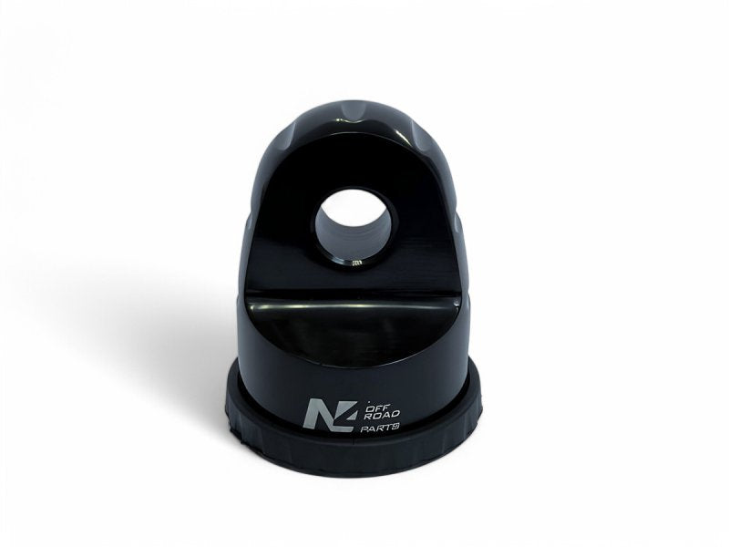 Arrêt corde 8T en Aluminium anodisé noir für fixation Schäkel — N4-Offroad