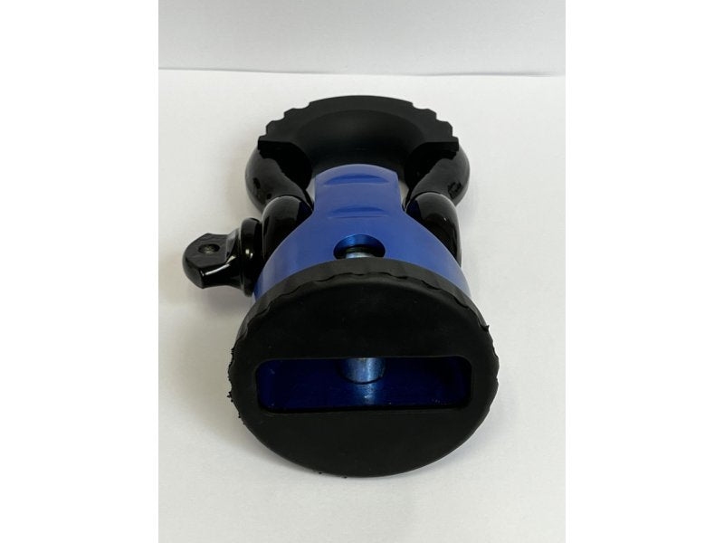 Seilstopper 8T aus eloxiertem Aluminium blau für Befestigung Schäkel — N4-Offroad