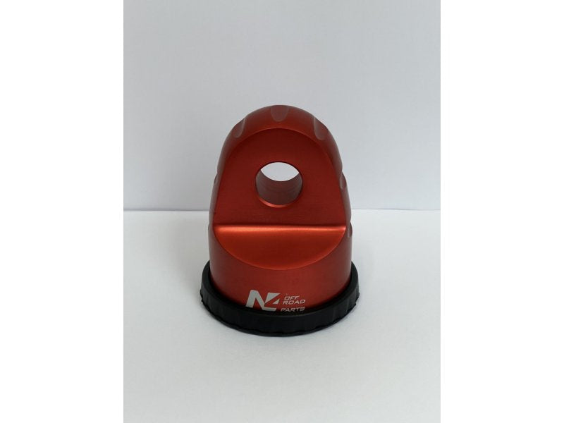 Arrêt corde 8T en Aluminium anodisé rouge für fixation Schäkel — N4-Offroad