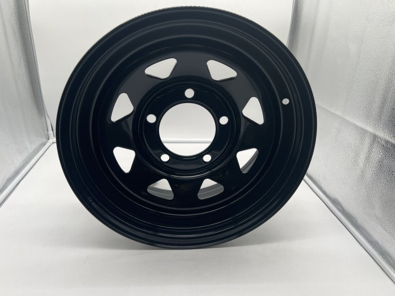 Felge Stahl Triangular schwarz 7X16 5x150 Toyota HZJ78 HZJ79 — N4-Offroad