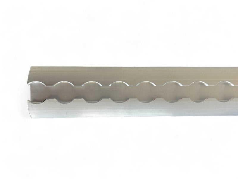 Rail arrimage Aero semi circulaire Aluminium anodise 2000m — DTC Parts