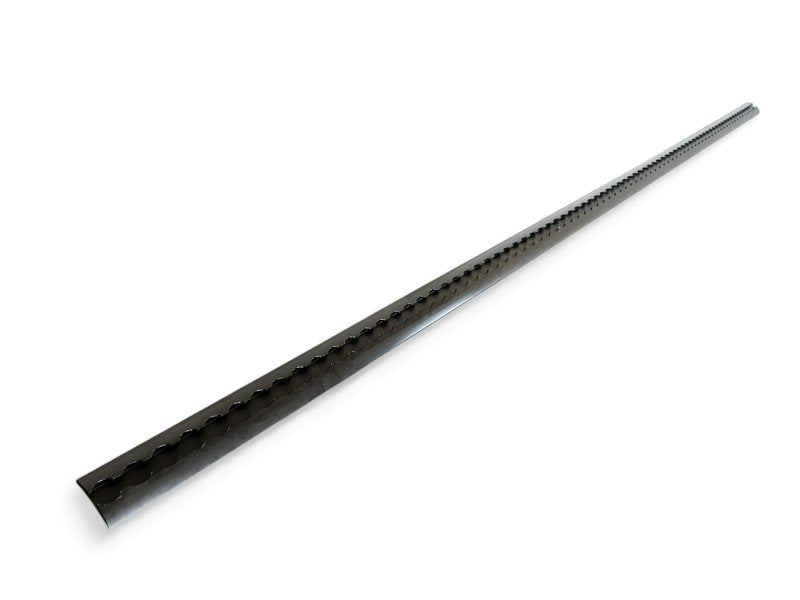 Zurrschiene Aero halbrund Aluminium eloxiert schwarz 2000mm — DTC Parts