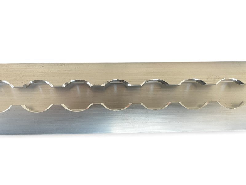 Zurrschiene Aero halbrund Aluminium eloxiert 1000mm — DTC Parts