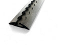 Rail arrimage Aero semi circulaire Aluminium anodise noir 1000mm — DTC Parts
