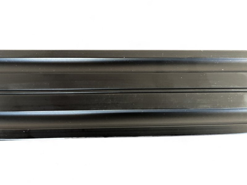 Zurrschiene Aero halbrund Aluminium eloxiert schwarz 1000mm — DTC Parts