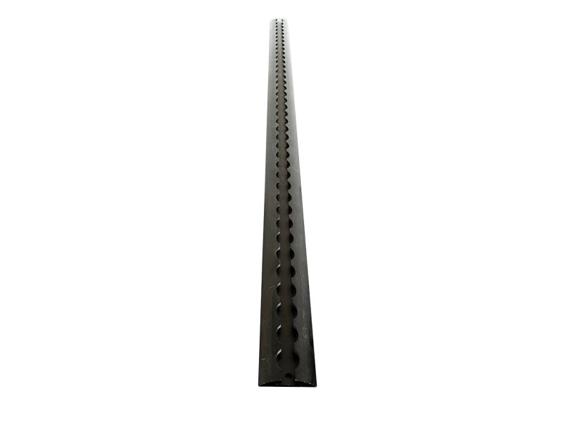Zurrschiene Aero halbrund Aluminium eloxiert schwarz 1000mm — DTC Parts