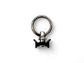 Pion simple arrimage Aero noir avec anneau 1500Kg — DTC Parts